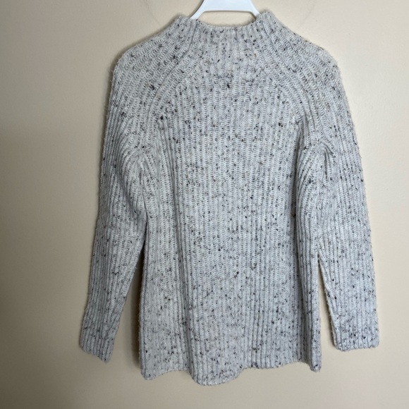 Madewell Donegal Northfield Mockneck Wool Blend Sweater - Picture 3 of 7
